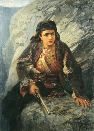 The Herzegovinian on Lookout de Vasilij Dmitrievich Polenov