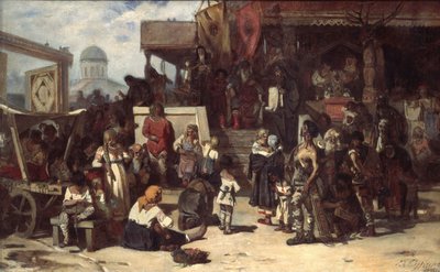 O julgamento de Grand Prince, 1874 de Vasilij Ivanovic Surikov