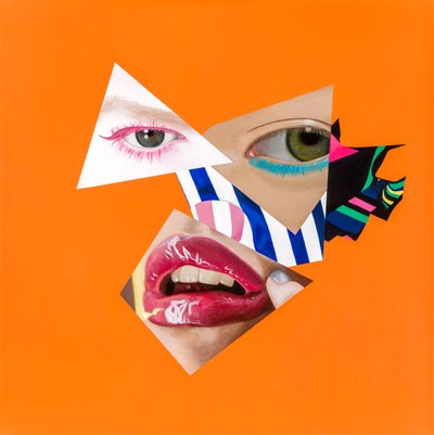 Molho de palhaço, 2015 (Acrílico sobre tela) de Vaskeen Vaskeen