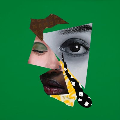 Vulnerably Yours, 2017 (acrílico sobre painel de madeira) de Vaskeen Vaskeen