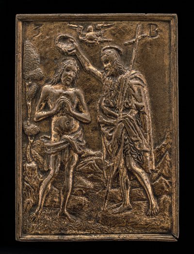 O Batismo no Jordão de Venetian 16th Century