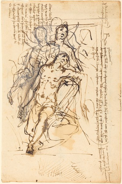 A Pietá de Venetian 17th Century