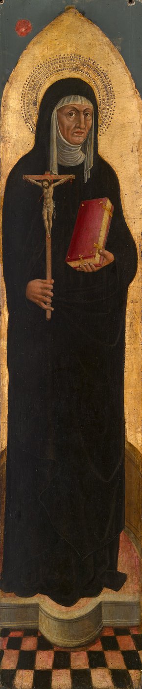 Santa Mônica de um retábulo agostiniano de Venetian School