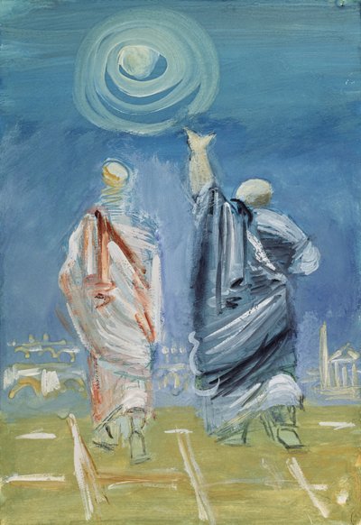 Lucrécio aponta para o sol de Vera Mikhailovna Yermolayeva