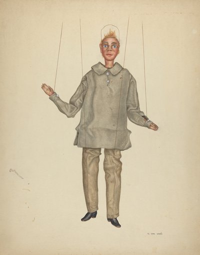 Marionete de Vera Van Voris