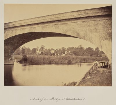 Arco da ponte em Maidenhead. de Vernon Heath