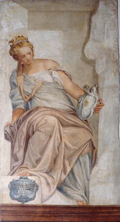 Temperança, da parede da sacristia de Veronese