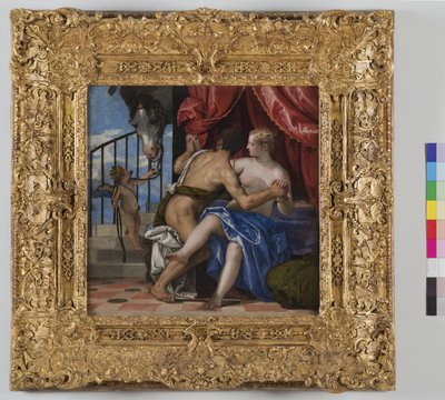 Vênus e Marte, c.1575-80 de Veronese