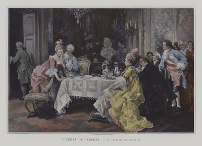 A juventude de Luís XV de Vicente de Parades