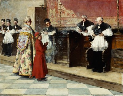 O batizado; Batismo de Vicenzo Irolli