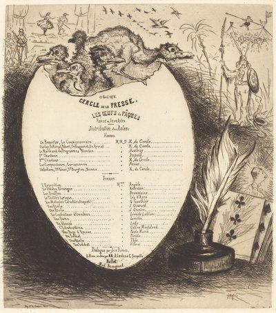 ovos de Páscoa de Vicomte Ludovic Lepic