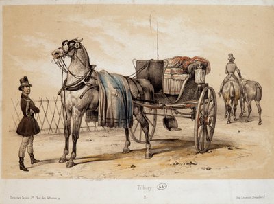 Tilbury - Litografia de Adam, ca. 1840 de Victor Adam