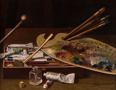 A paleta do artista de Victor Dubreuil