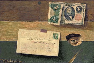 O Olho do Artista, c.1898 (óleo sobre tela) de Victor Dubreuil