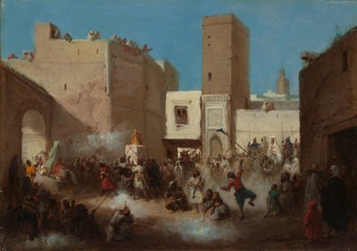 Procissão de Casamento. de Victor Eeckhout