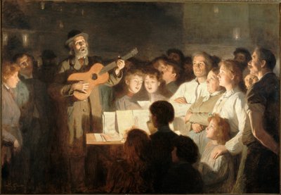 O comerciante de canções de Victor Gabriel Gilbert