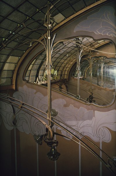Detalhe do teto de Victor Horta