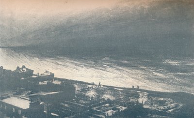 Antes da tempestade, c1855 de Victor Hugo