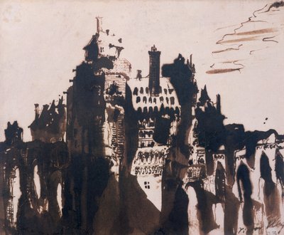 Chateau fortificado por duas pontes de Victor Hugo