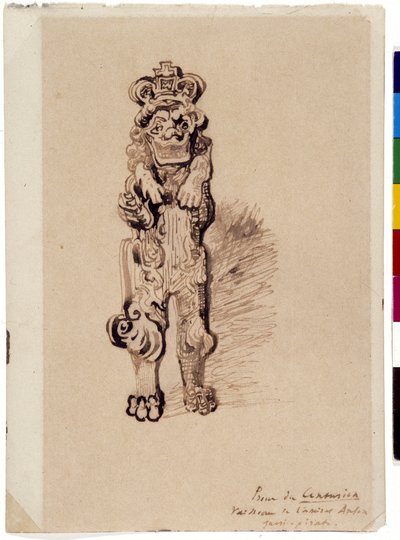 Prow of the centurion (desenho) de Victor Hugo