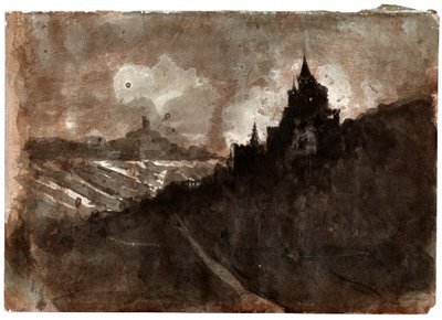 Vale do Reno, cerca de 1850 de Victor Hugo