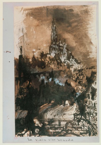 A cidade velha da Normandia de Victor Hugo