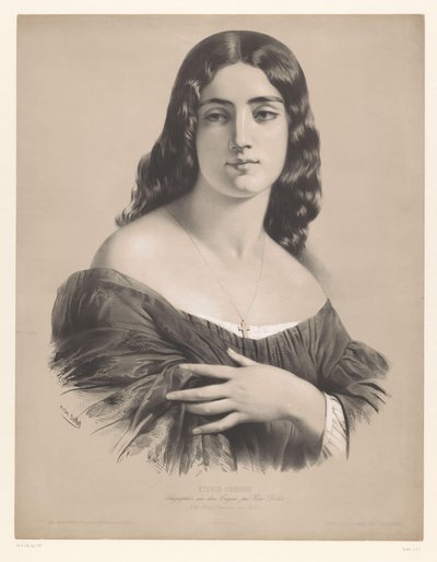 atala Atala (Chateaubriant) (título no objeto) Estudos de artistas selecionados (título da série) Etudes choisies (título da série no objeto) de Victor Jean François Dollet