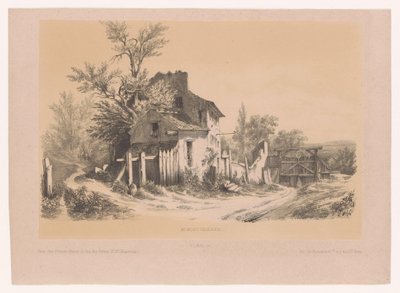 Boerderij op de Mont Valérien No Mont Valérien (título no objeto) de Victor Lefranc