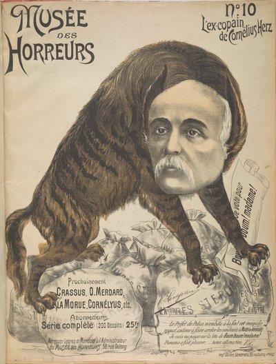 Museu dos Horrores Galeria dos Horrores: Georges Clemenceau, 1899. de Victor Lenepveu