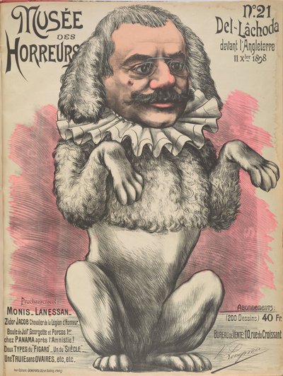 Museu dos Horrores Galeria dos Horrores: Théophile Delcasse, 1899. de Victor Lenepveu