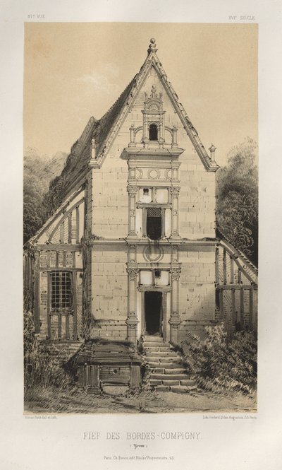 ... Pl. 81, Campo Des Bordes-Compigny Yonne, 1860. de Victor Petit