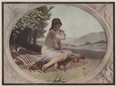 A ninfa (lito colorido) de Victor Renault des Graviers