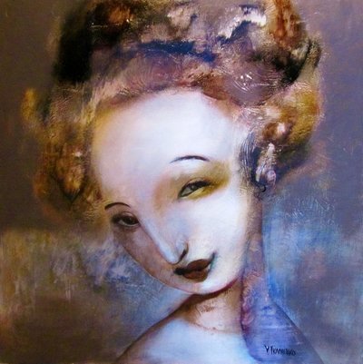 O sorriso da mulher misteriosa de Victor Tkachenko