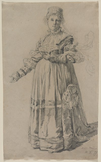 Mulher em pé de Victor Tobler
