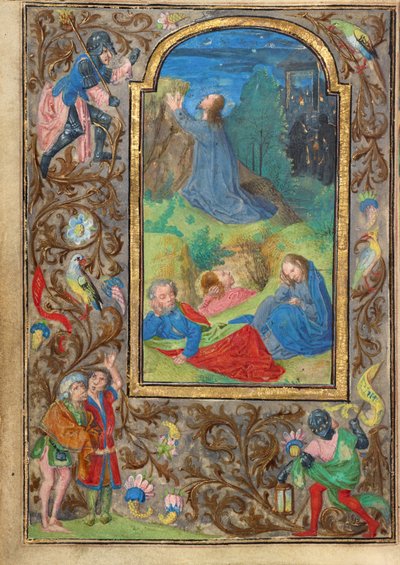 A agonia no jardim de Vienna Master of Mary of Burgundy
