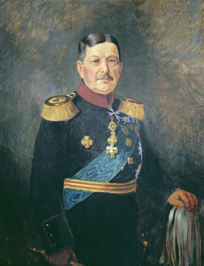 General Colmar Freiherr von der Goltz, c.1916 (óleo sobre tela) de Vienna Nedomansky Studio