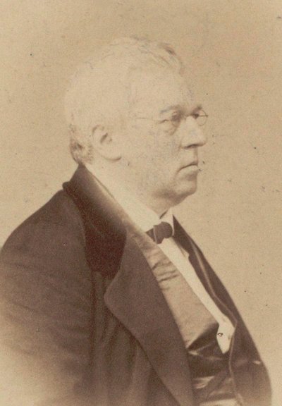 Retrato do pianista e compositor Joseph Christoph Kessler 1800-1872. de Vienna . Photo studio G. Wünsch