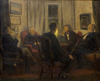 Entre os artistas, de Viggo Johansen