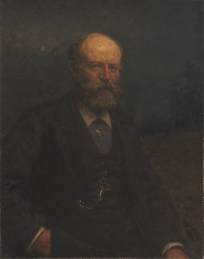 Auto-retrato de Viggo Johansen