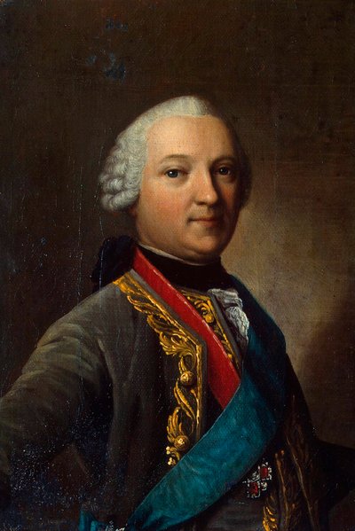 Retrato de Caspar von Saldern