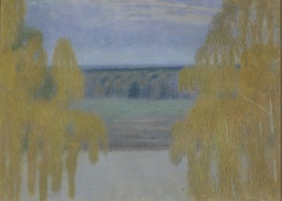 Outono de 1905 de Viktor Elpidiforovich Borisov Musatov