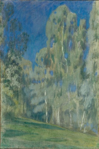 Bétulas ao meio-dia, 1903 de Viktor Elpidiforovich Borisov Musatov