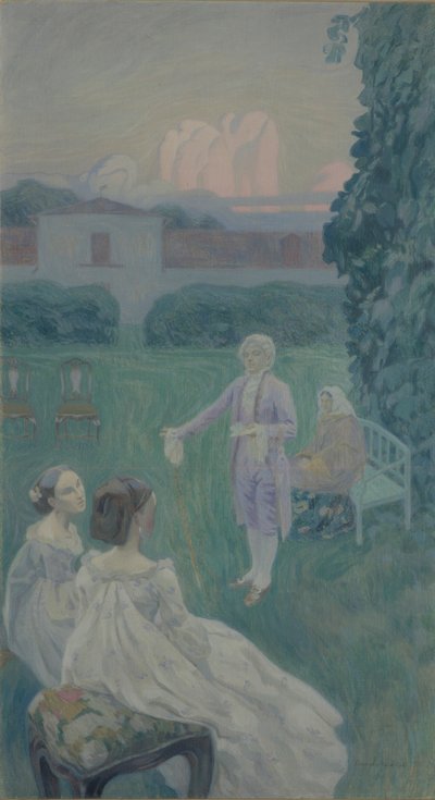 Harmonia, 1900 de Viktor Elpidiforovich Borisov Musatov