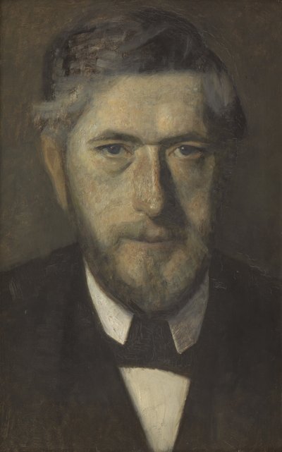 Jens Ferdinand Willumsen. Estudo para cinco retratos de Vilhelm Hammershøi