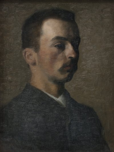 Auto-retrato de Vilhelm Hammershøi