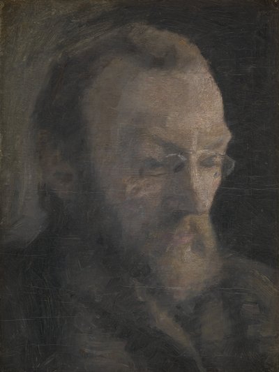 O historiador de arte Karl Madsen, mais tarde diretor do Statens Museum for Kunst de Vilhelm Hammershøi