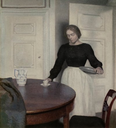 Interior, Strandgade 30, detalhe, 1899 de Vilhelm Hammershoi