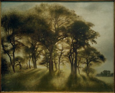 Paisagem com Fortunen de Vilhelm Hammershoi