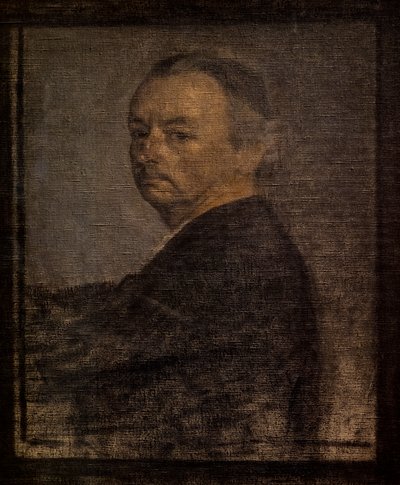 Auto-retrato de Vilhelm Hammershoi
