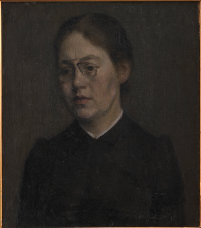 A Pintora Elisabeth Wandel de Vilhelm Hammershøi